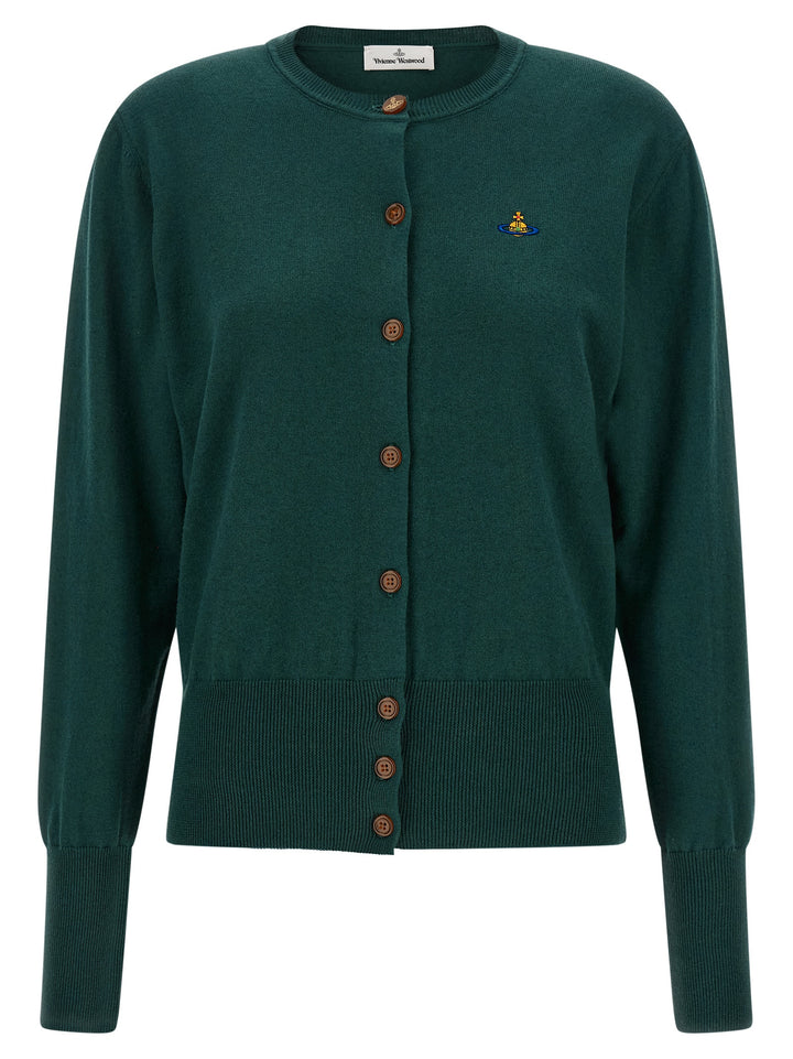 Vivienne Westwood Bicolor Cotton Cardigan