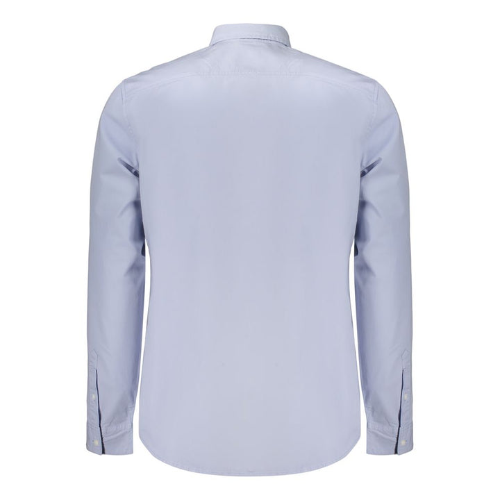 Guess Jeans Azzurro Cotton Men Shirt