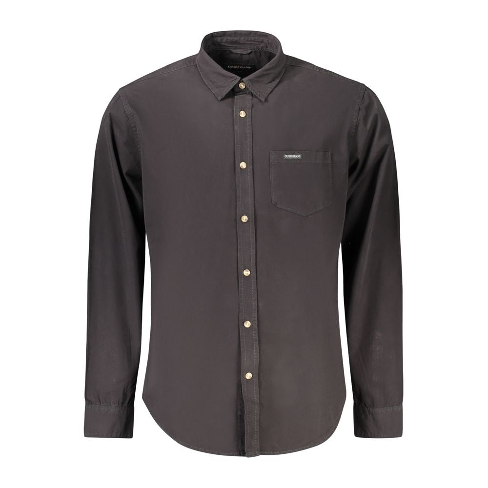 Guess Jeans Black Cotton Men&
