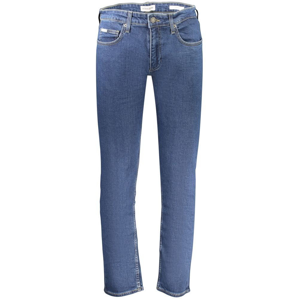 Guess Jeans Blue Cotton Men&