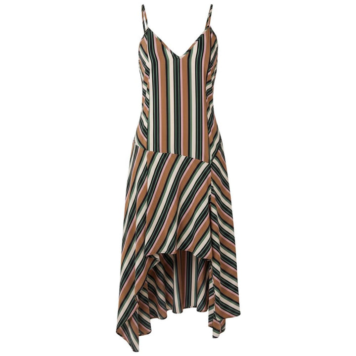 Trussardi Jeans Brown Viscose Women Dress