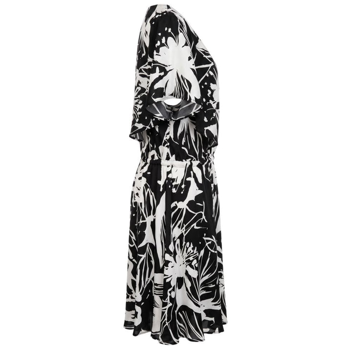 Trussardi Jeans Black Polyester Women Dress