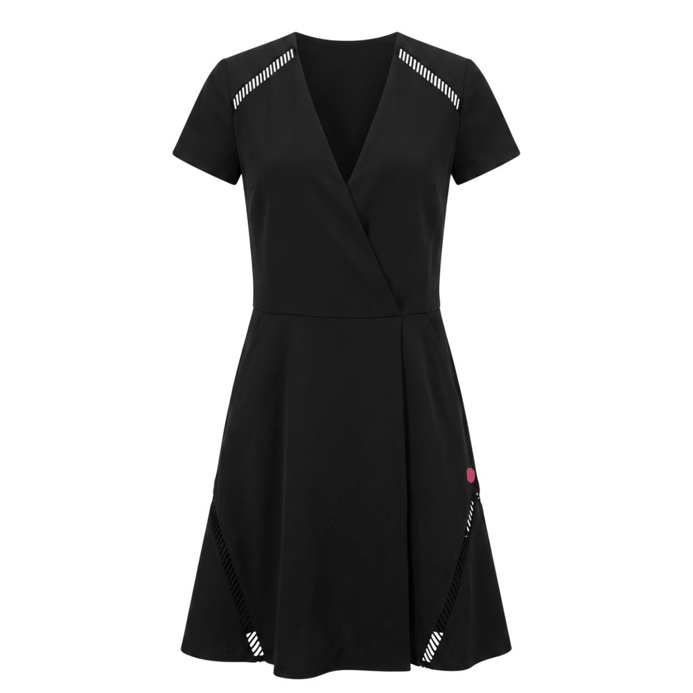 Trussardi Jeans Black Polyester Women&