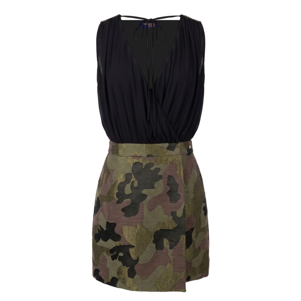 Trussardi Jeans Black Cotton Women&