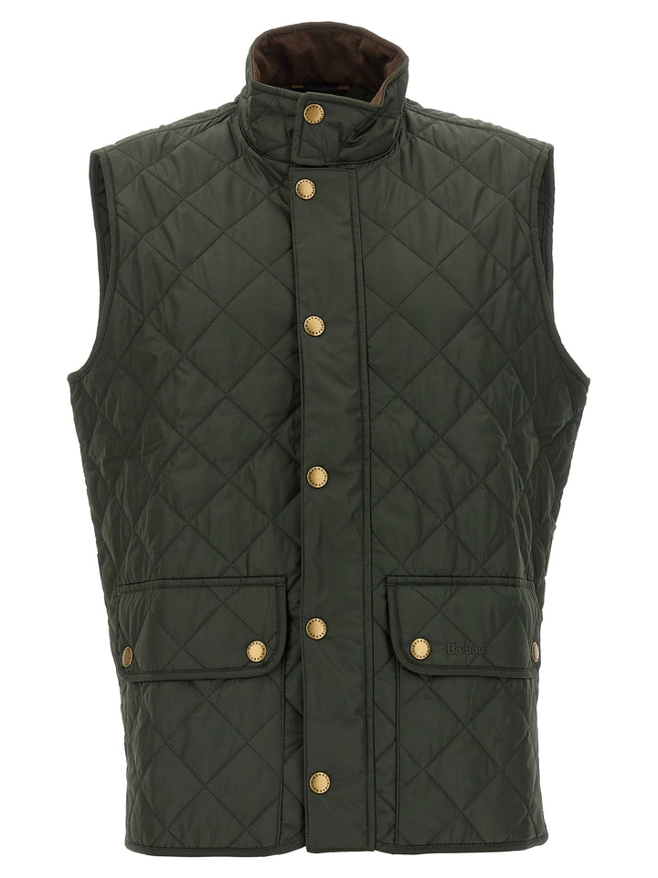 Barbour Bicolor Polyester Sleeveless Jacket