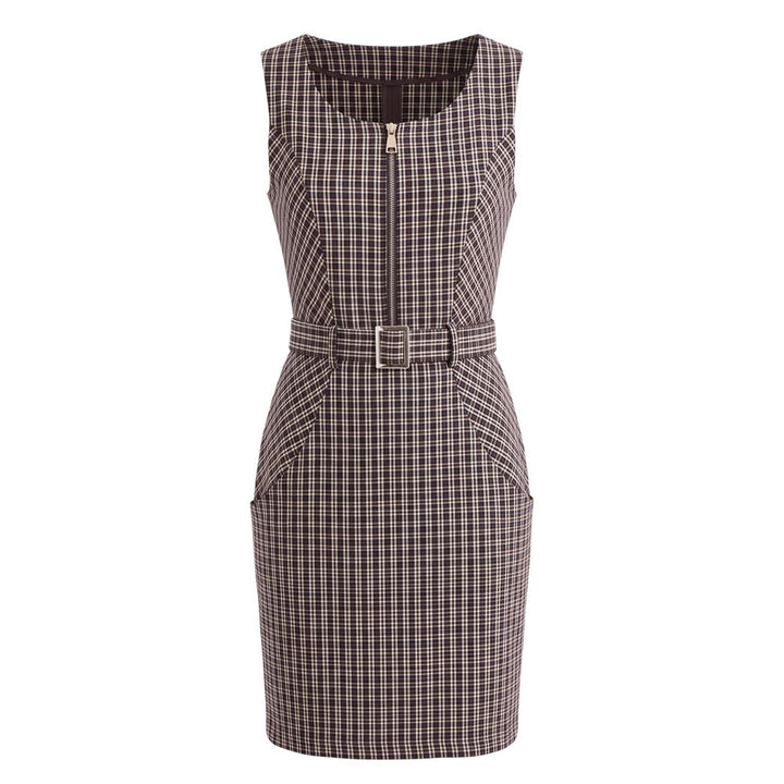Trussardi Jeans Black Cotton Women Dress