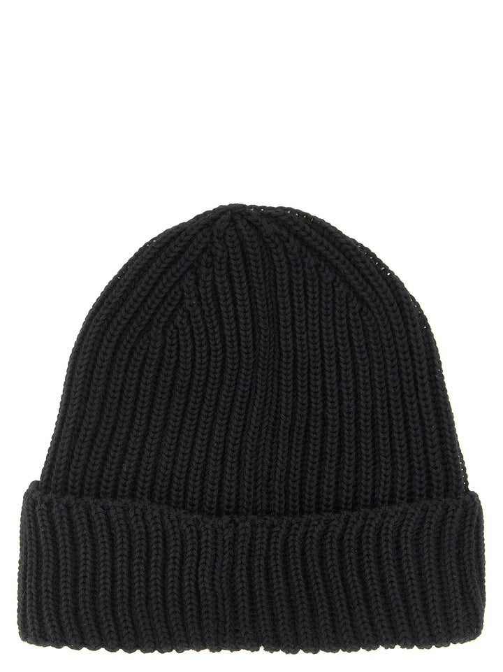 C.P. Company Black Wool Beanie