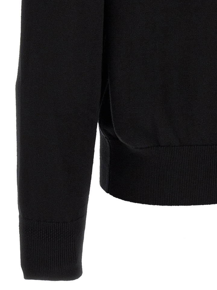 Hugo Boss Black Cotton Cardigan