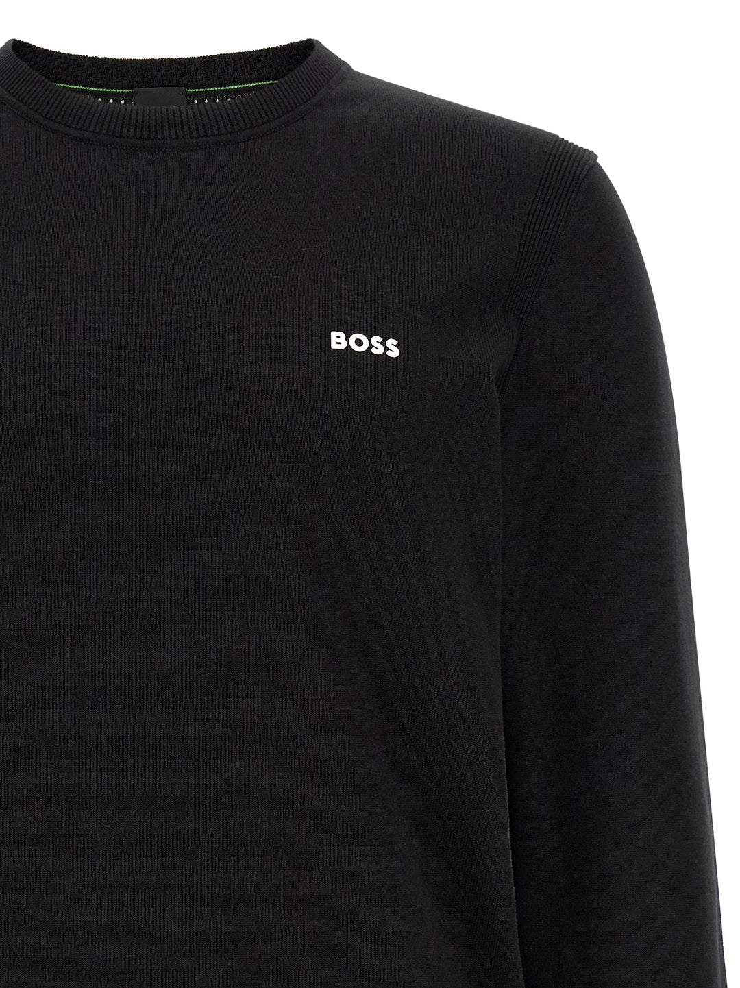 Hugo Boss Black Cotton Cardigan