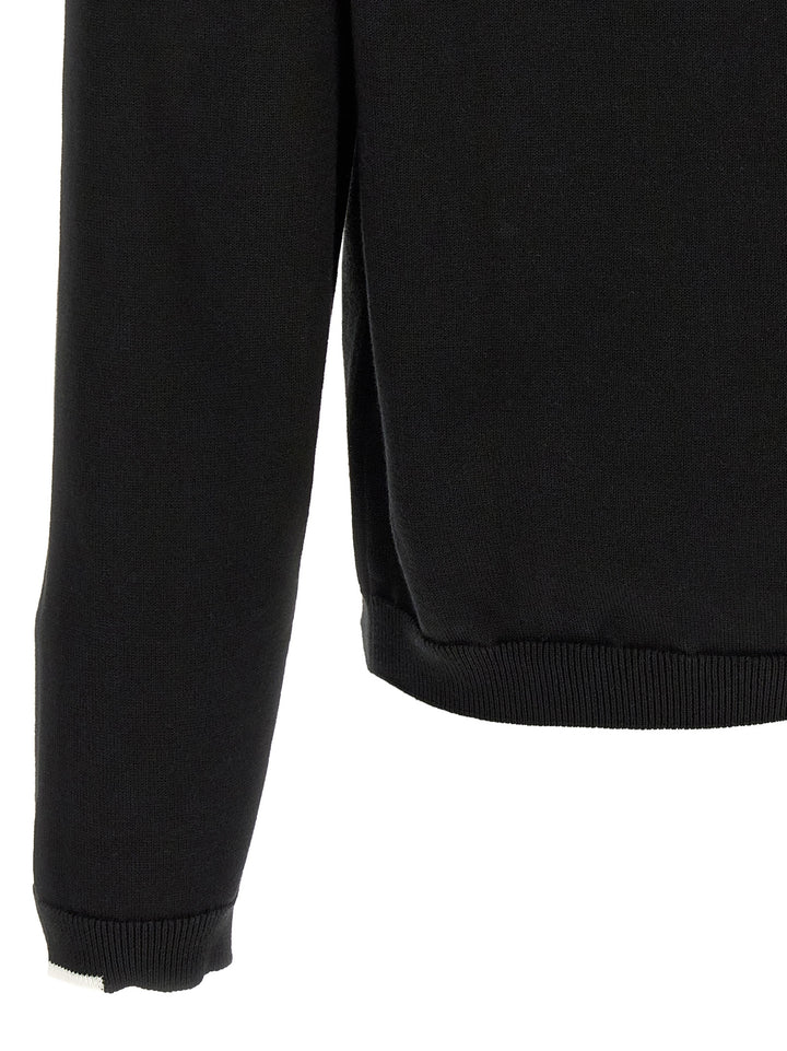 Hugo Boss Black Cotton Cardigan