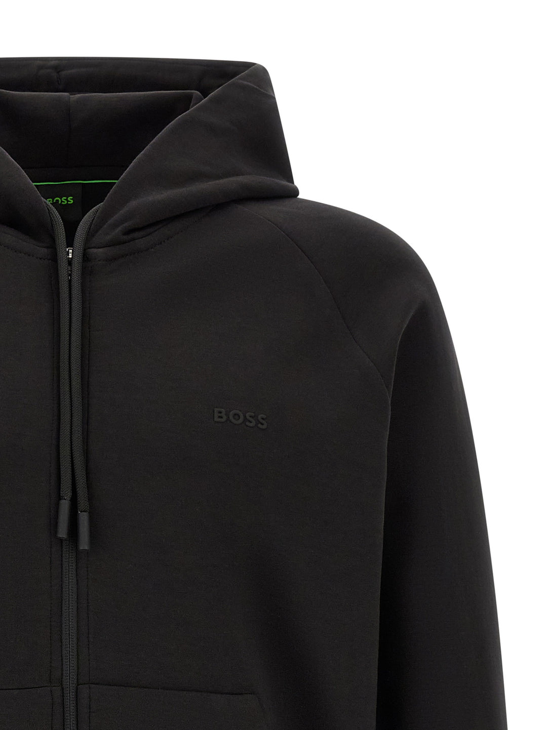 Hugo Boss Black Cotton Sweatshirt