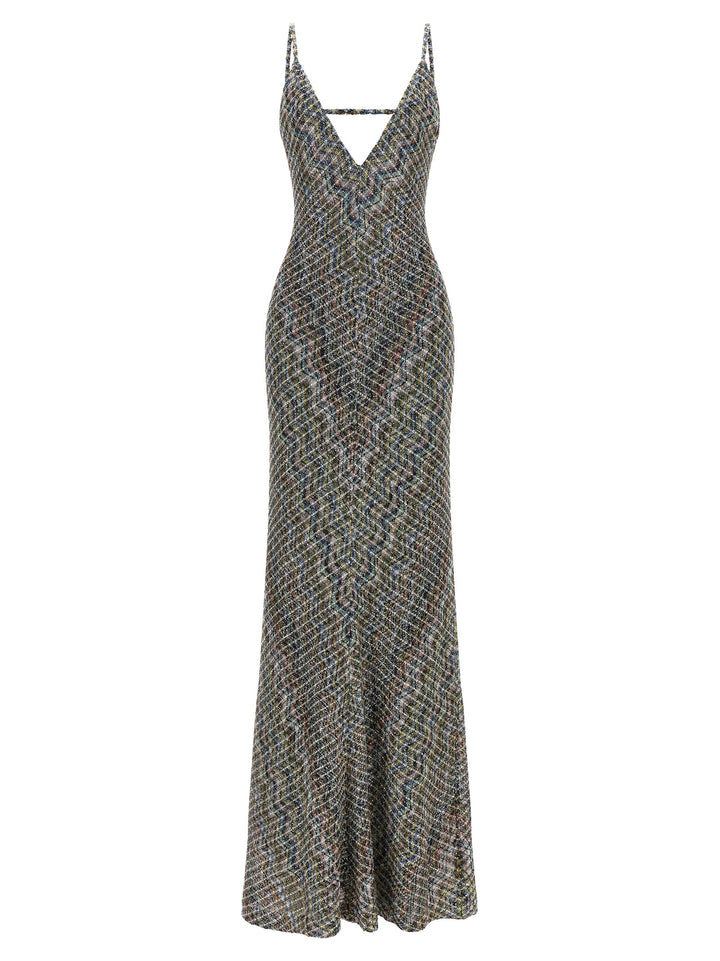 Missoni Multicolor Viscose Long Dress