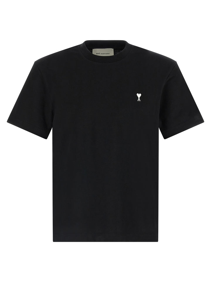 Ami Paris Bicolor Cotton T-Shirt