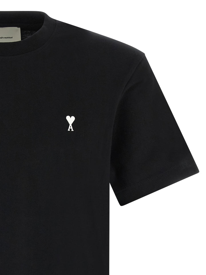 Ami Paris Bicolor Cotton T-Shirt