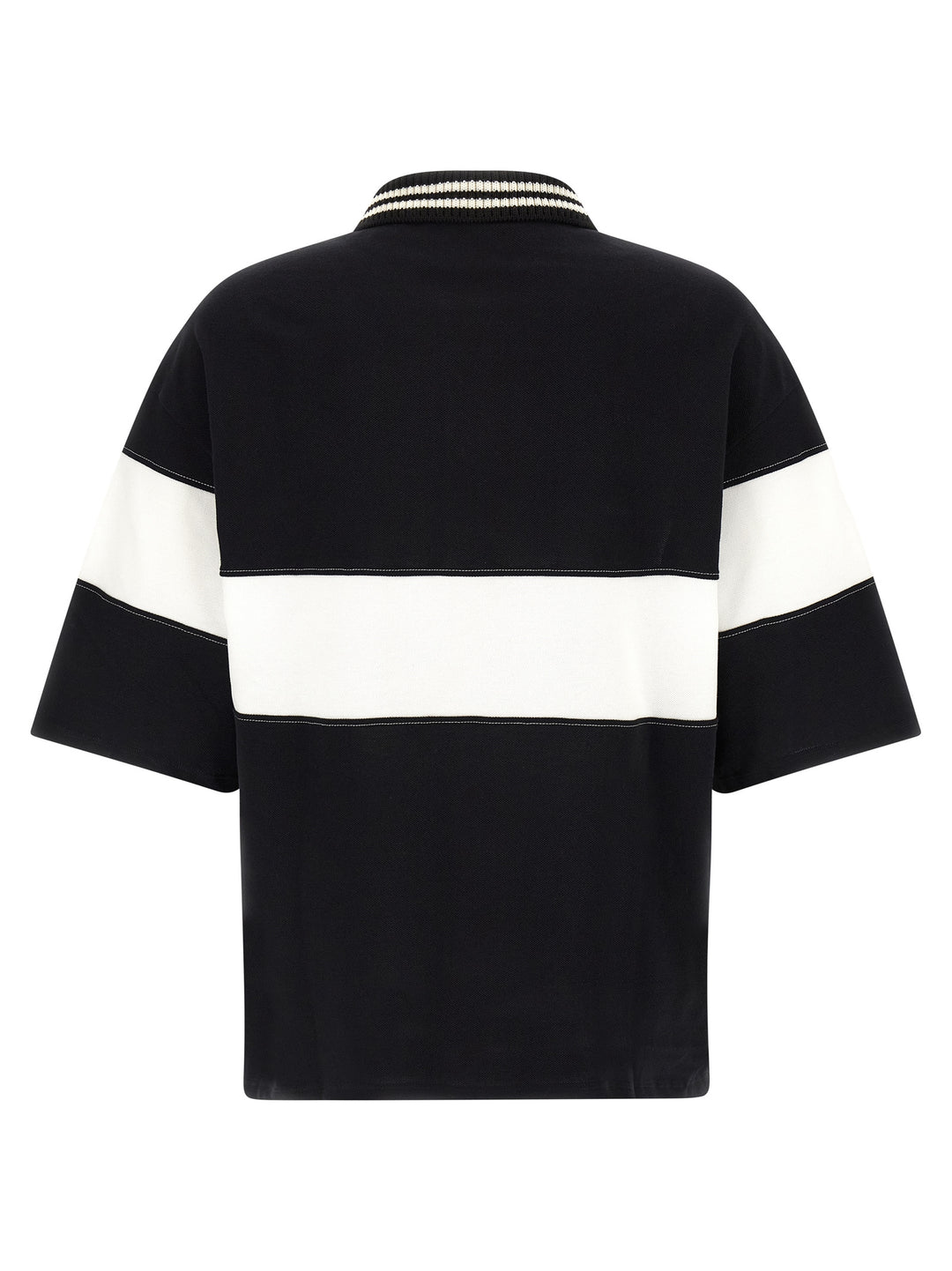 Amiri Bicolor Cotton Polo Shirt