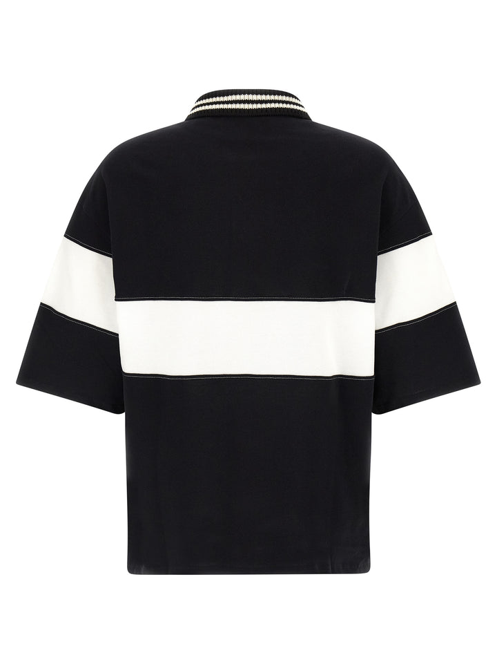 Amiri Bicolor Cotton Polo Shirt