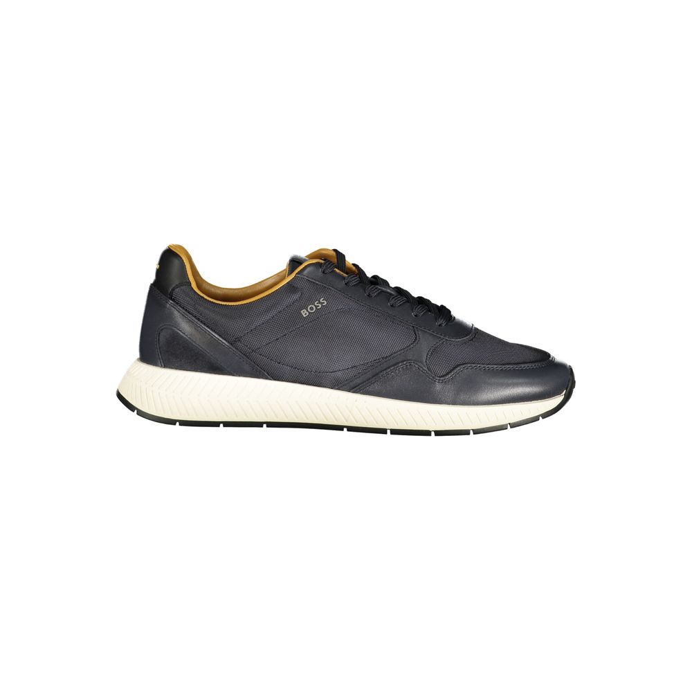 Hugo Boss Blue Leather Men&