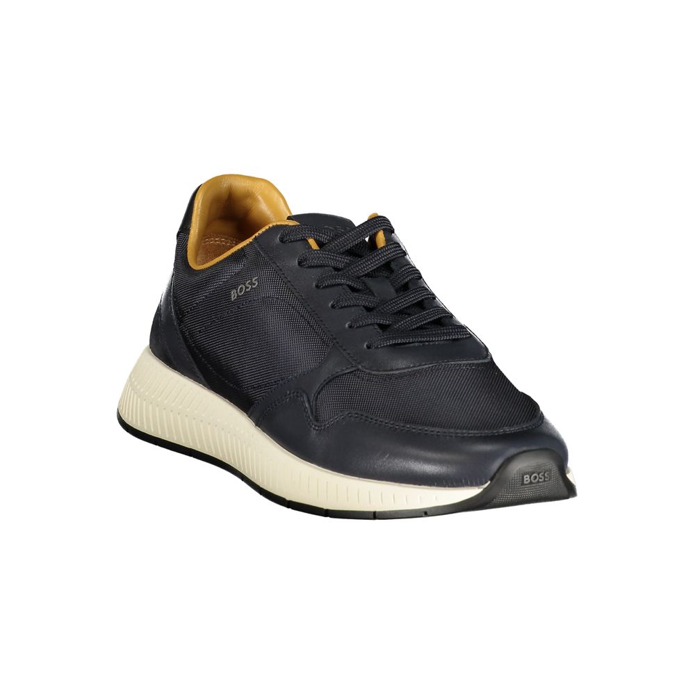 Hugo Boss Blue Leather Men&