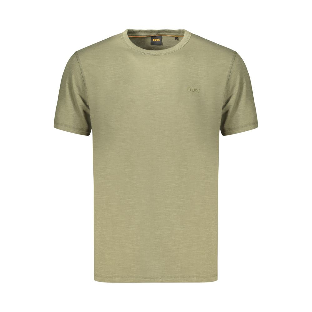 Hugo Boss Green Cotton Men&