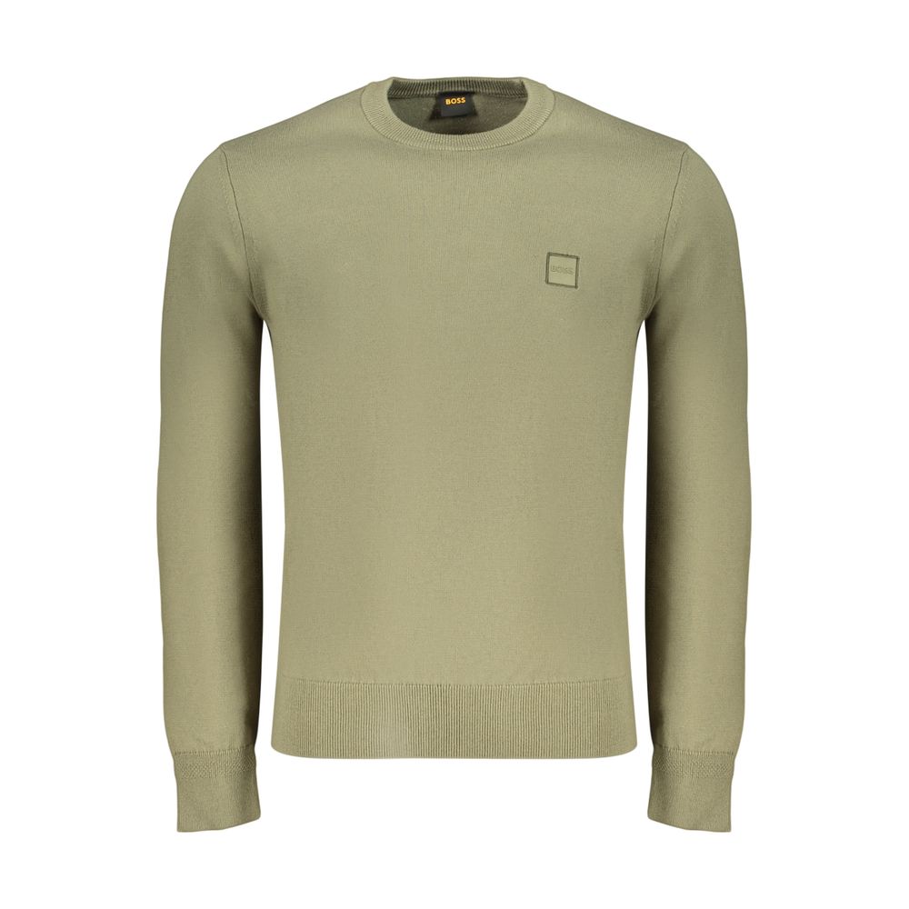 Hugo Boss Green Cotton Men&