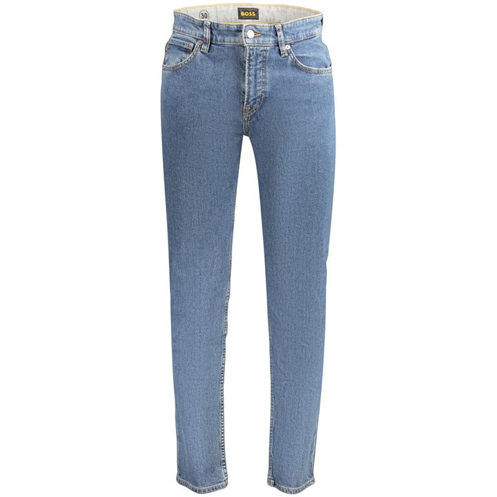 Hugo Boss Blue Cotton Men&