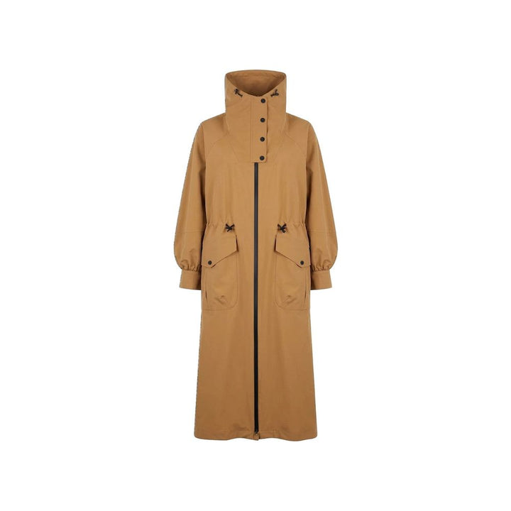 Herno Brown Polyester Coat