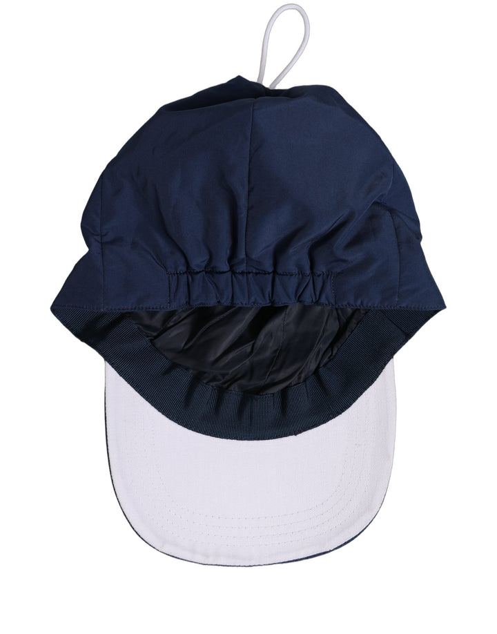 Dolce &amp; Gabbana Men Navy Blue Polyester Baseball Capello Hat