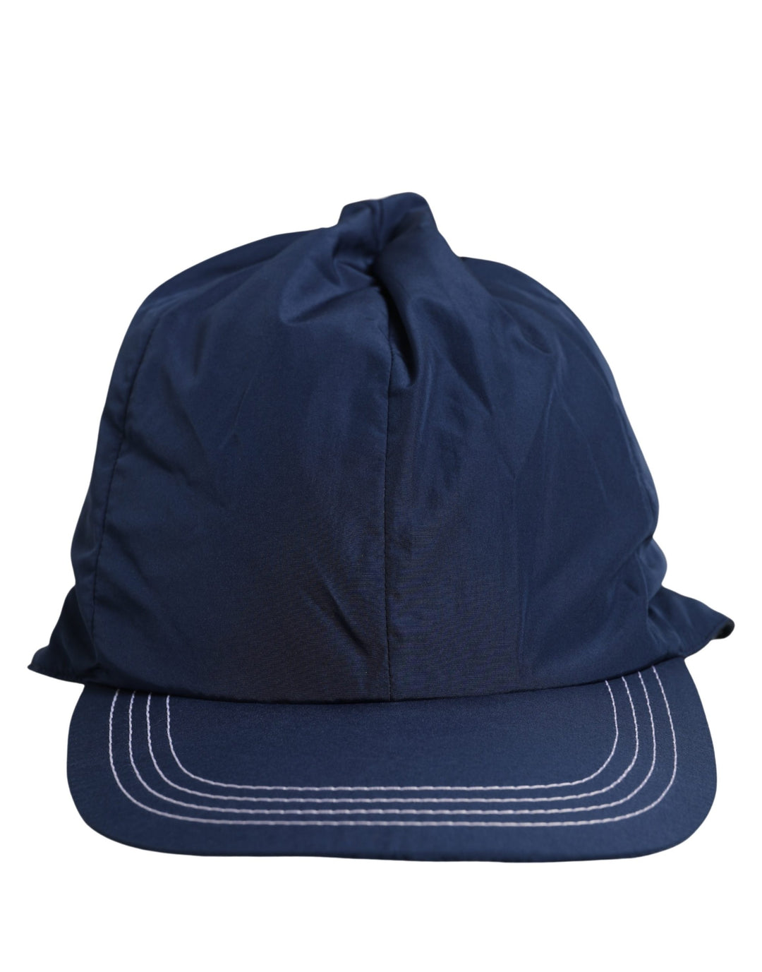 Dolce &amp; Gabbana Men Navy Blue Polyester Baseball Capello Hat