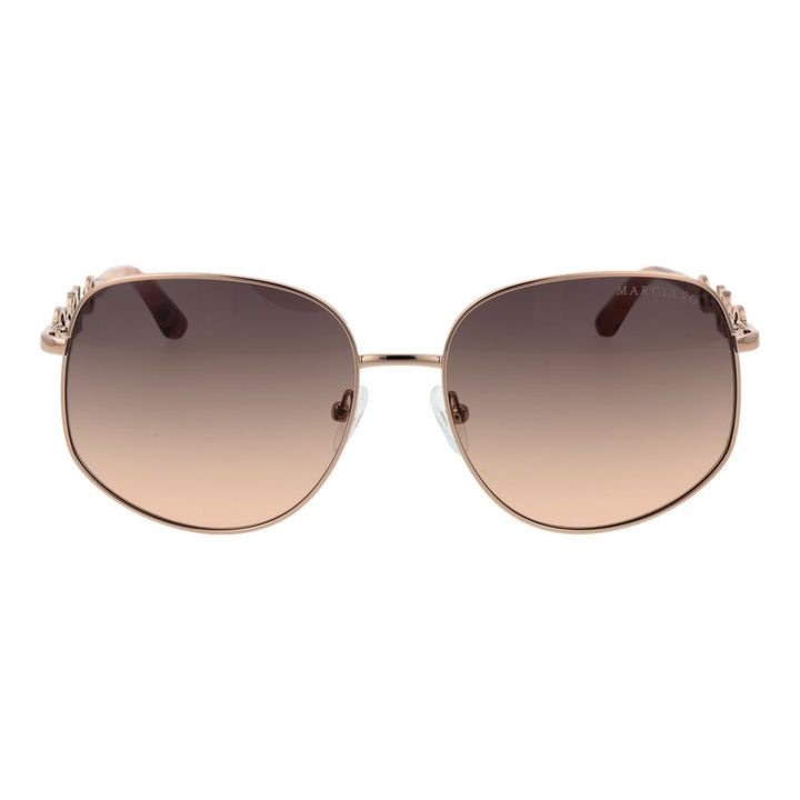Marciano by Guess Rose Gold Metal Sunglasses