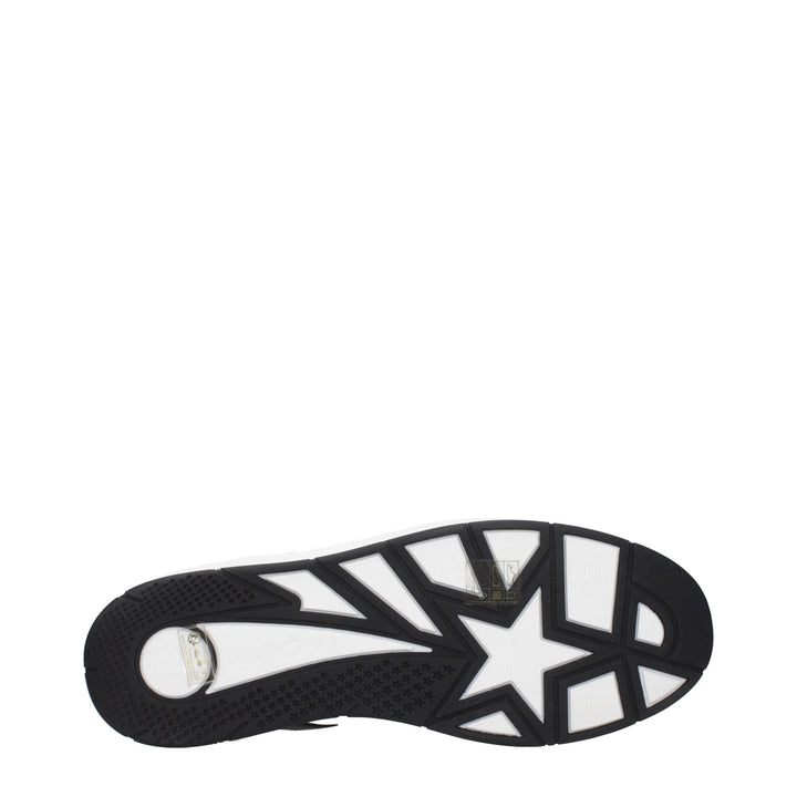 Jimmy Choo Black Leather Sneakers