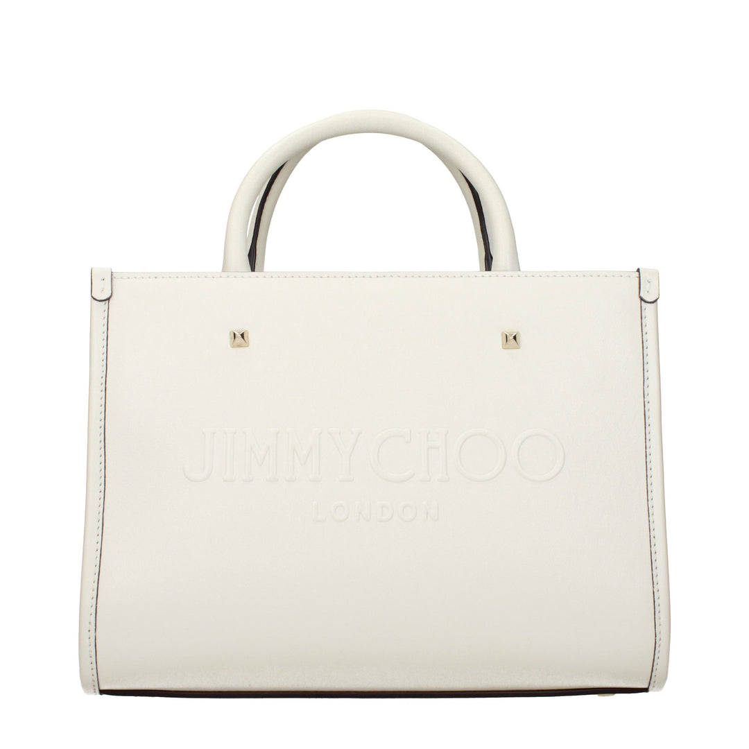 Jimmy Choo White Leather Handbag