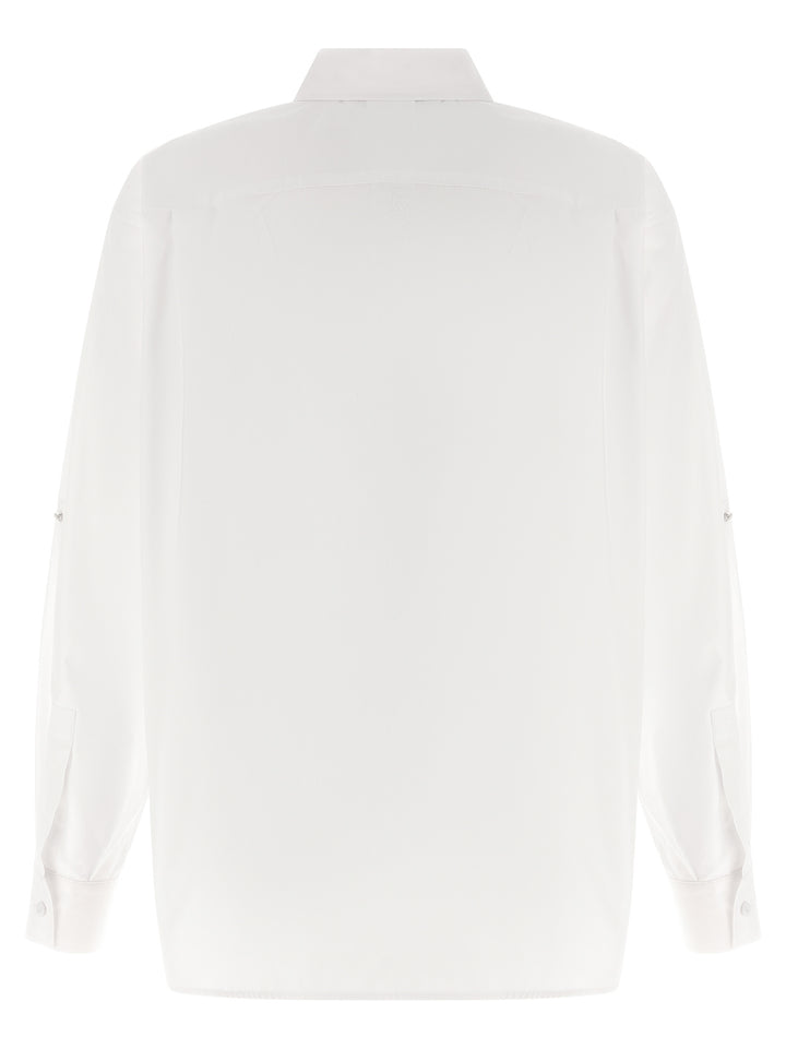 Max Mara White Cotton Blouse