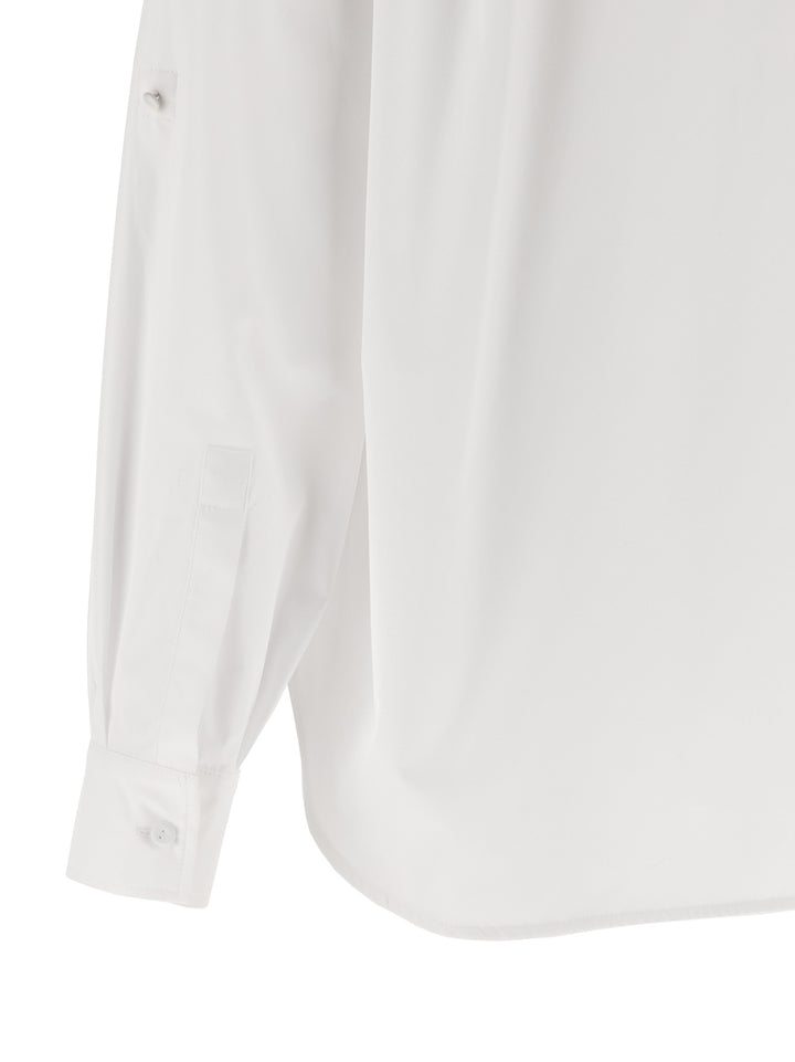 Max Mara White Cotton Blouse