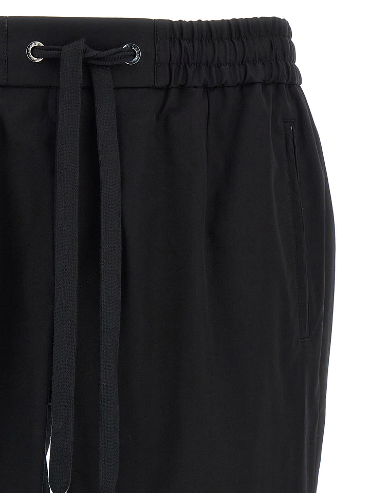 Dolce &amp; Gabbana Black Cotton Casual Pants