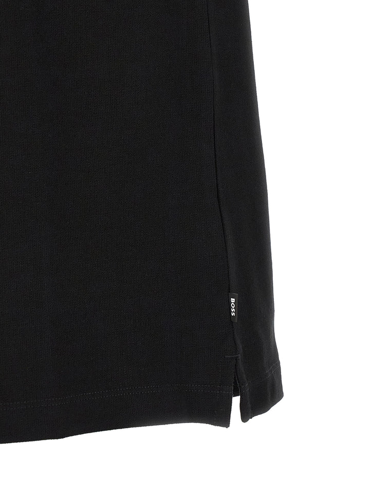 Hugo Boss Black Cotton Polo Shirt