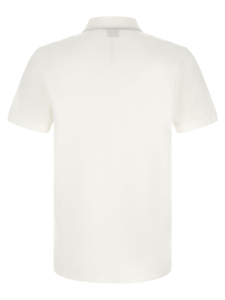 Hugo Boss White Cotton Polo Shirt