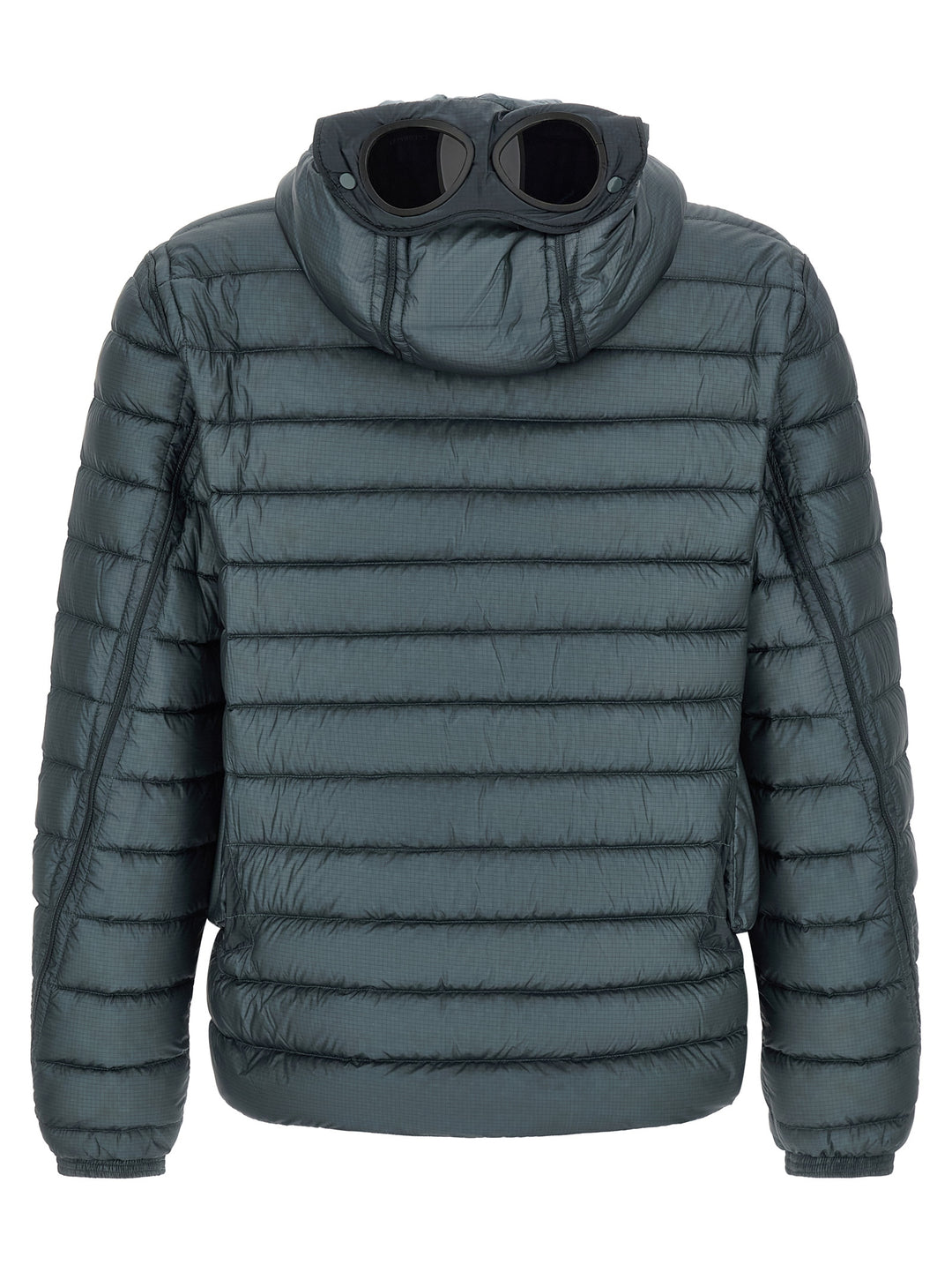 C.P. Company Blue Polyamide Full-Length Jacket