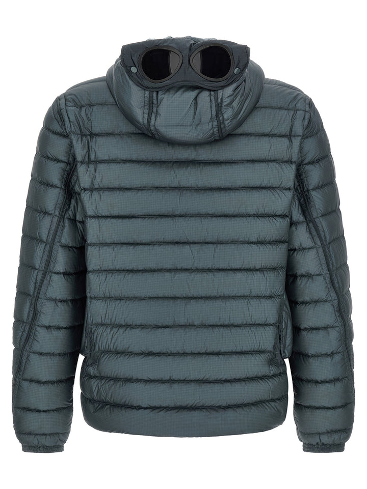 C.P. Company Blue Polyamide Full-Length Jacket