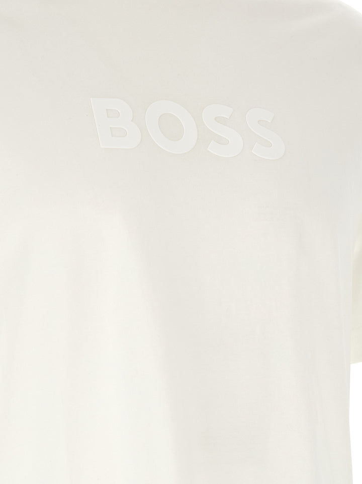 Hugo Boss White Cotton T-Shirt