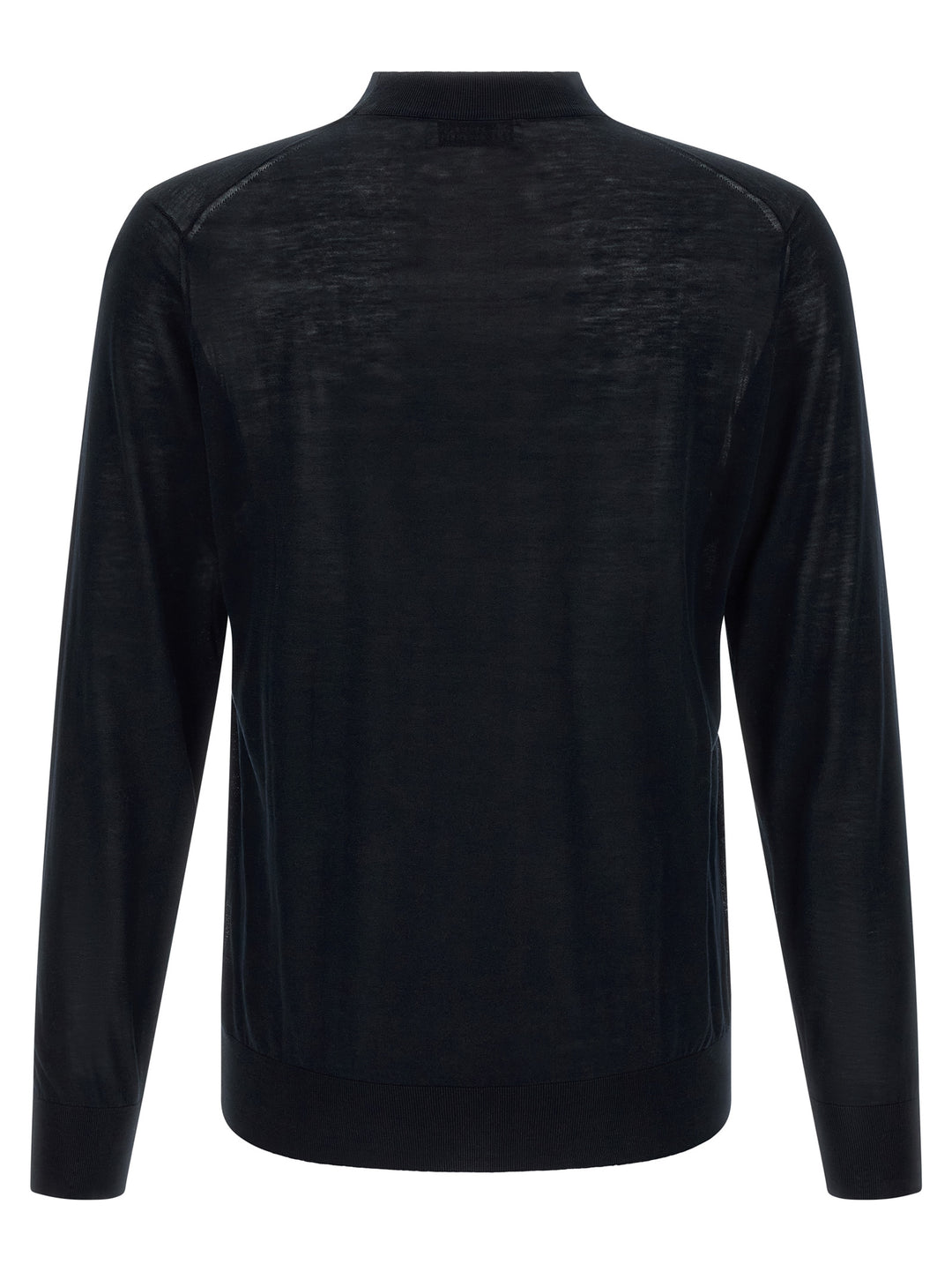 Brunello Cucinelli Blue Silk Cardigan
