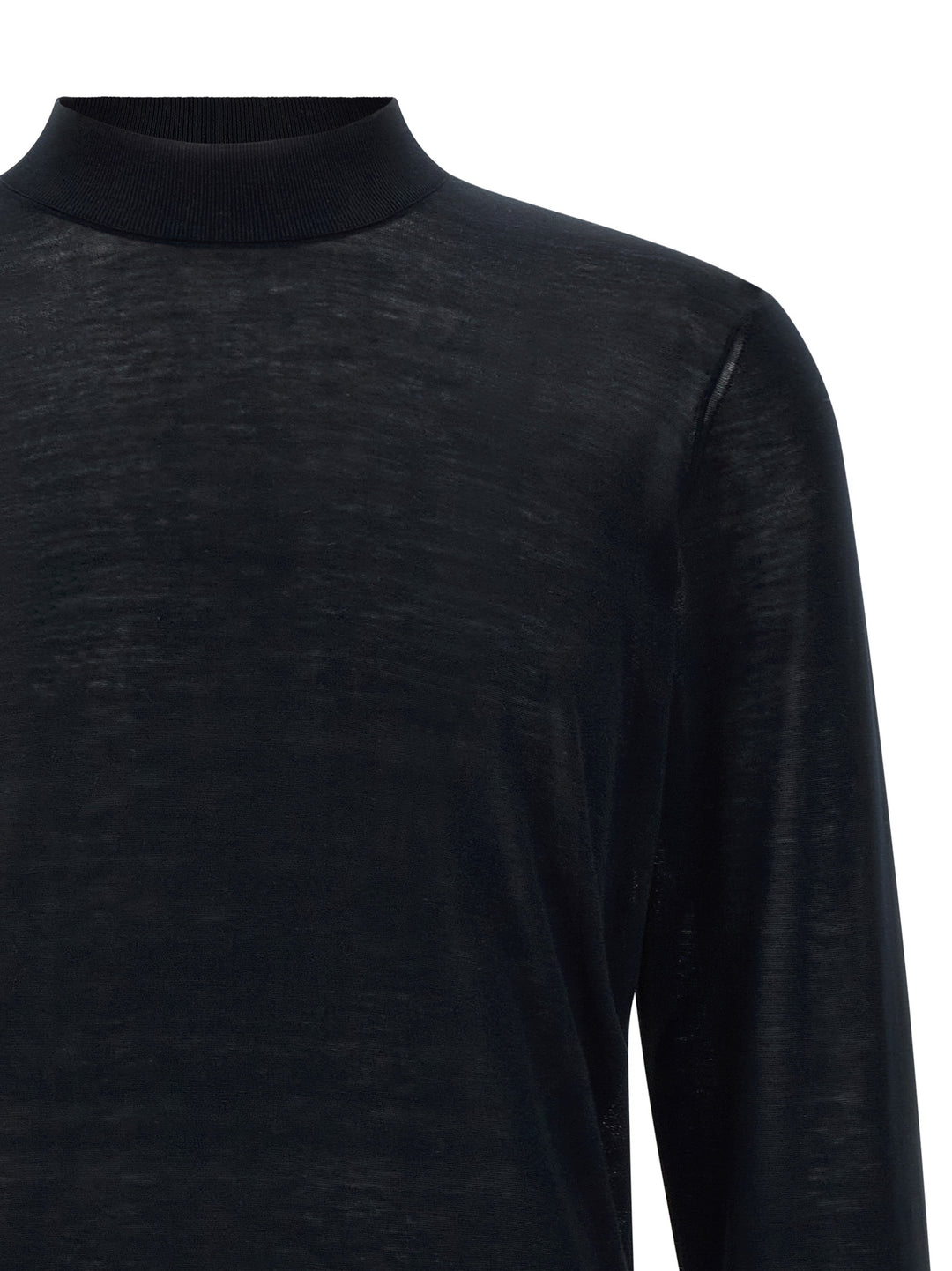 Brunello Cucinelli Blue Silk Cardigan