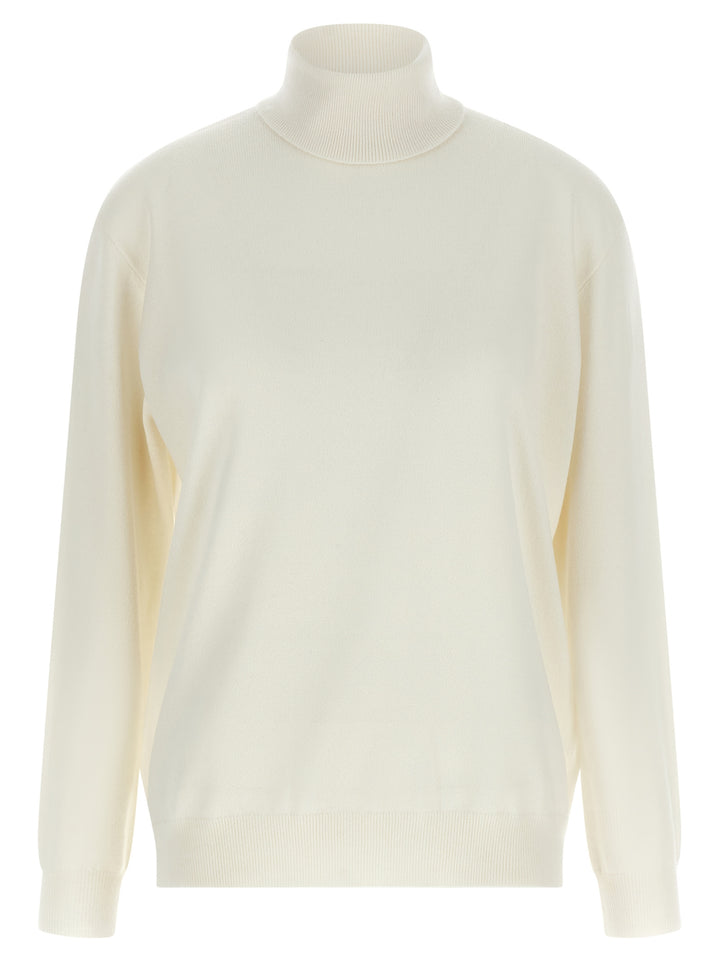 Brunello Cucinelli White Cashmere Cardigan