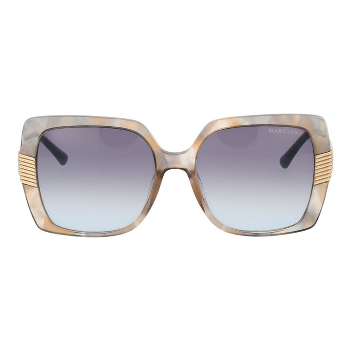 Marciano by Guess Brown Plastic Sunglasses
