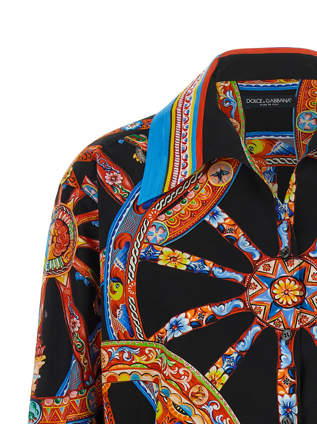 Dolce &amp; Gabbana Multicolor Cotton Blouse