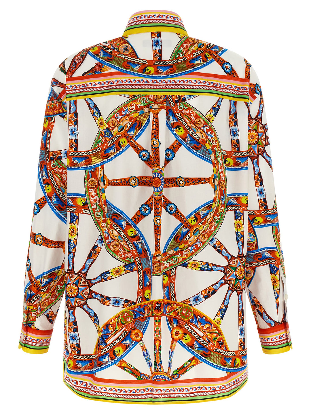 Dolce &amp; Gabbana Multicolor Cotton Blouse