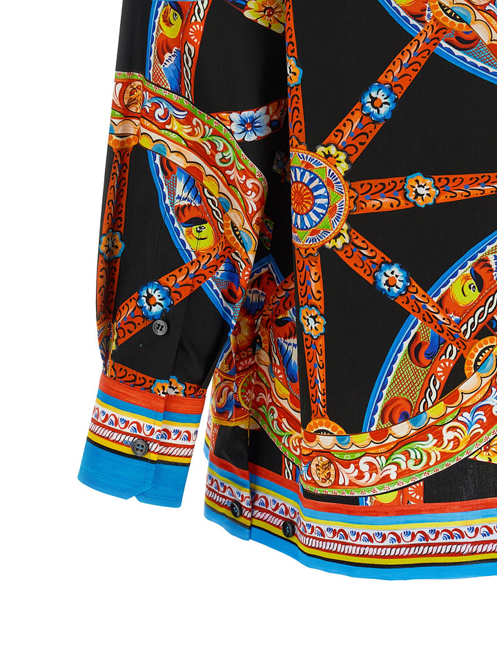 Dolce &amp; Gabbana Multicolor Cotton Blouse