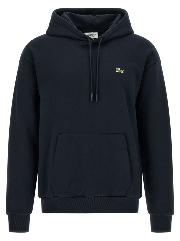 Lacoste Blue Cotton Sweatshirt