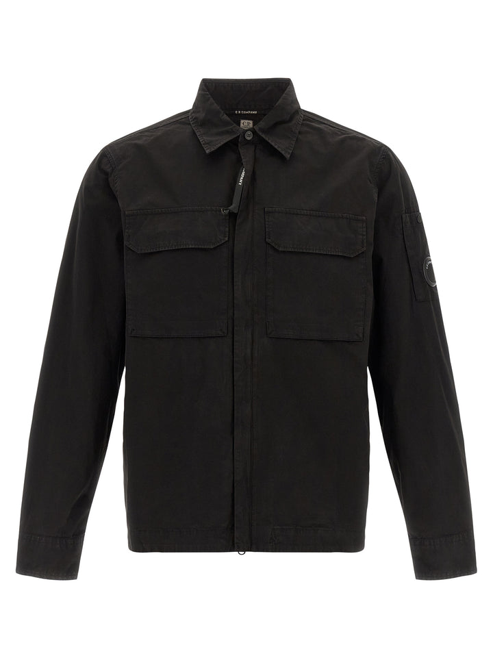C.P. Company Black Cotton Blouse