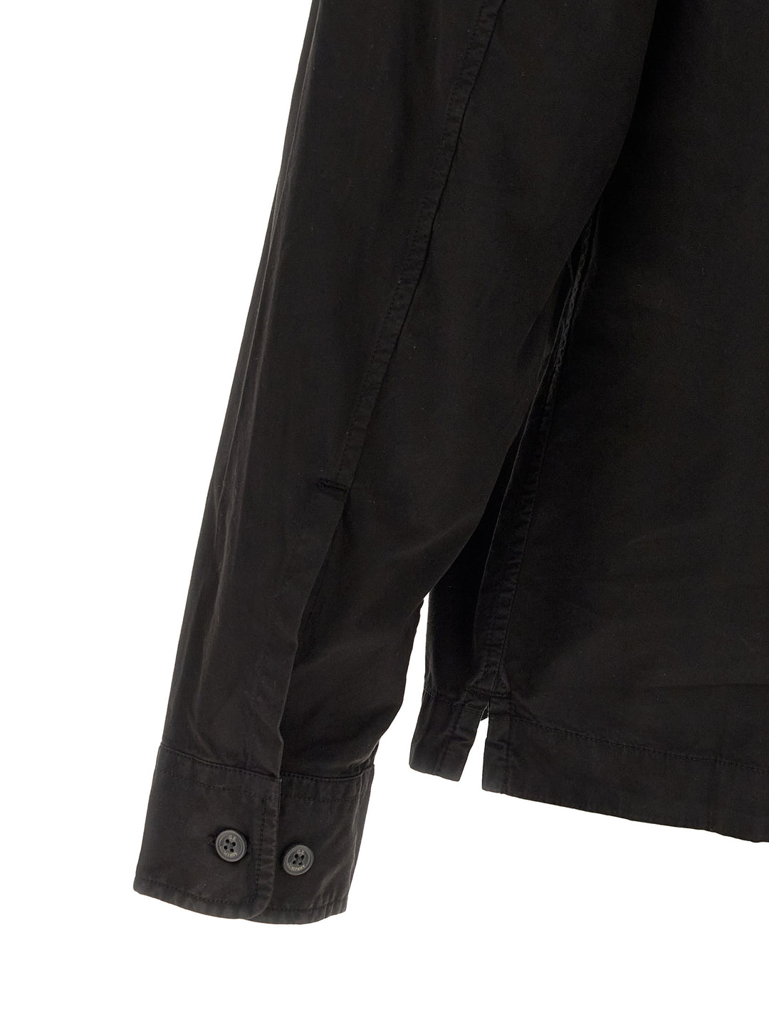 C.P. Company Black Cotton Blouse