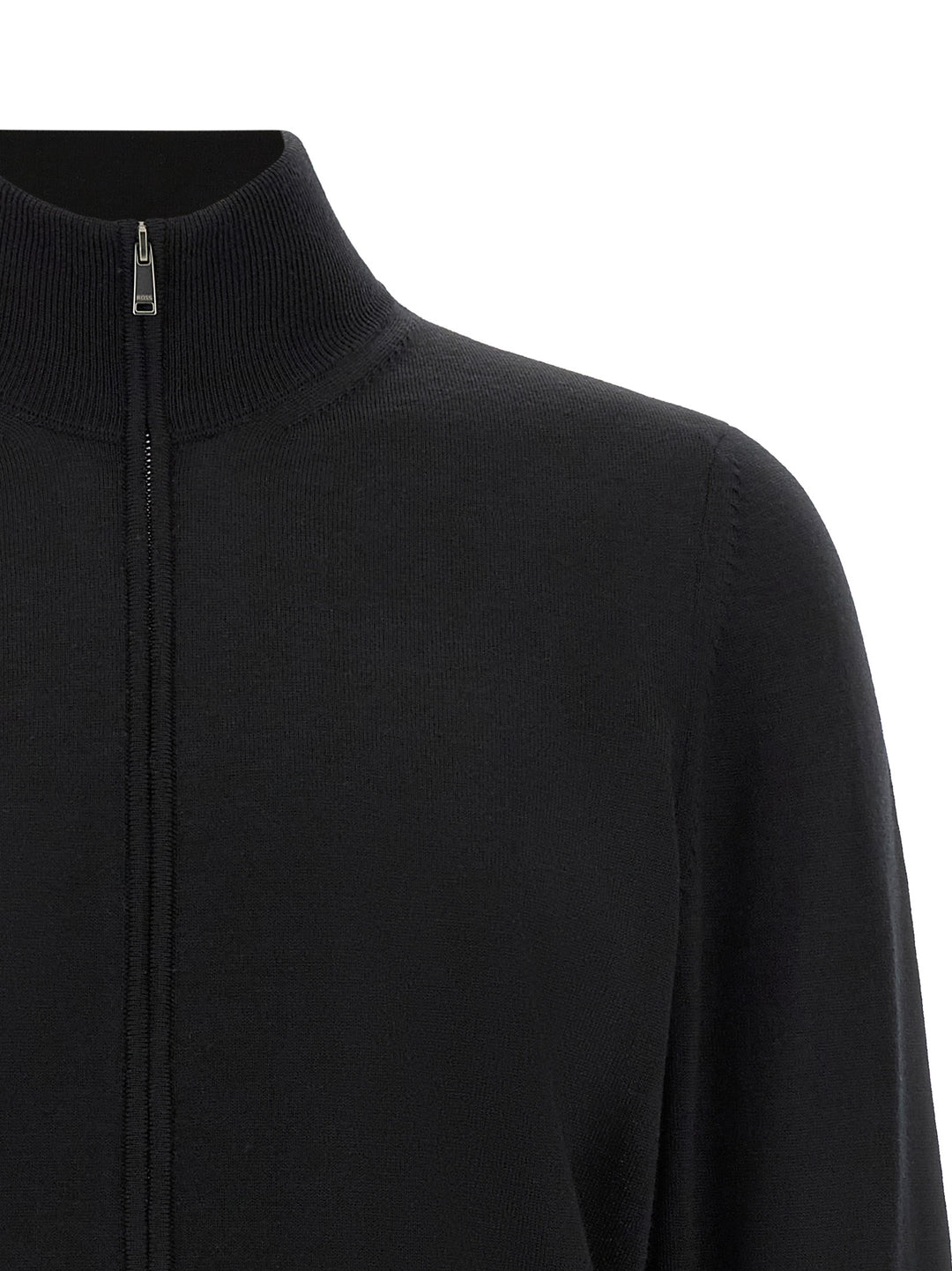 Hugo Boss Black Virgin Wool Cardigan